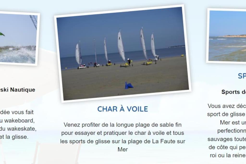 Villa L'Acacias Longeville-sur-Mer Extérieur photo
